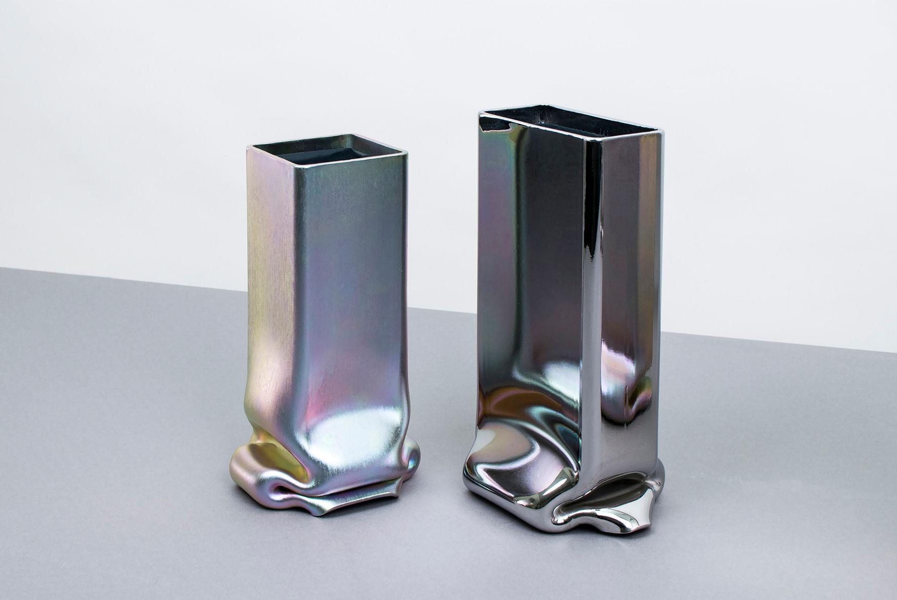 Tim Teven, Pressure Vase Rectangular, Zinc , Vaza / vase