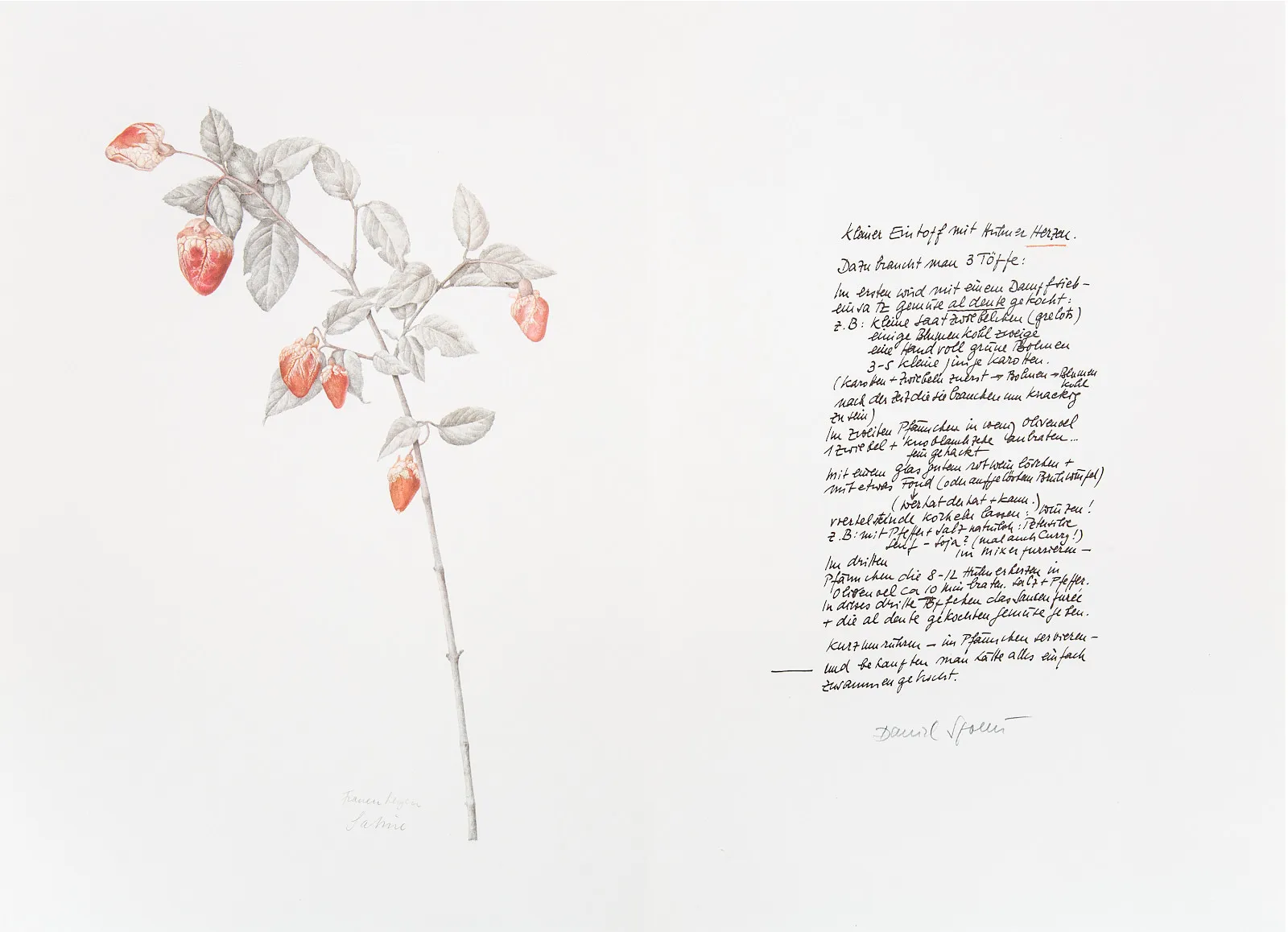 Daniel Spoerri, Rezeptbuchbibliothek, 1984-1990