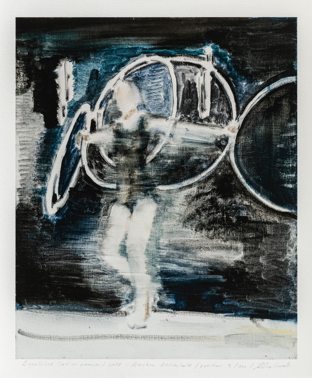 Kristina Ališauskaitė, Repetitive I, riboto tiražo atspaudas / limited edition print, 2017