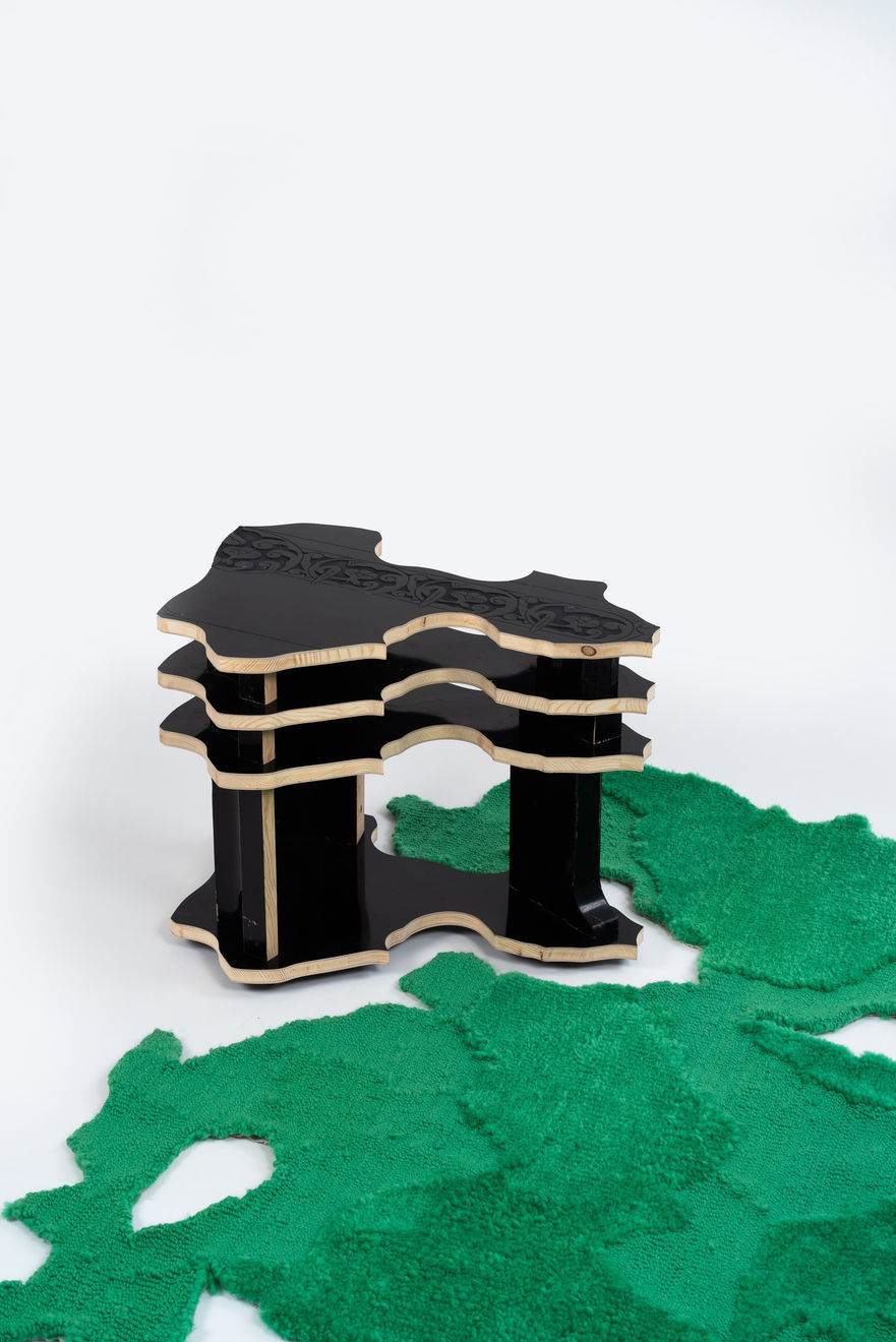 Unė Šilinytė, Knygų staliukas "VOL II" / Book table "VOL II", 2024