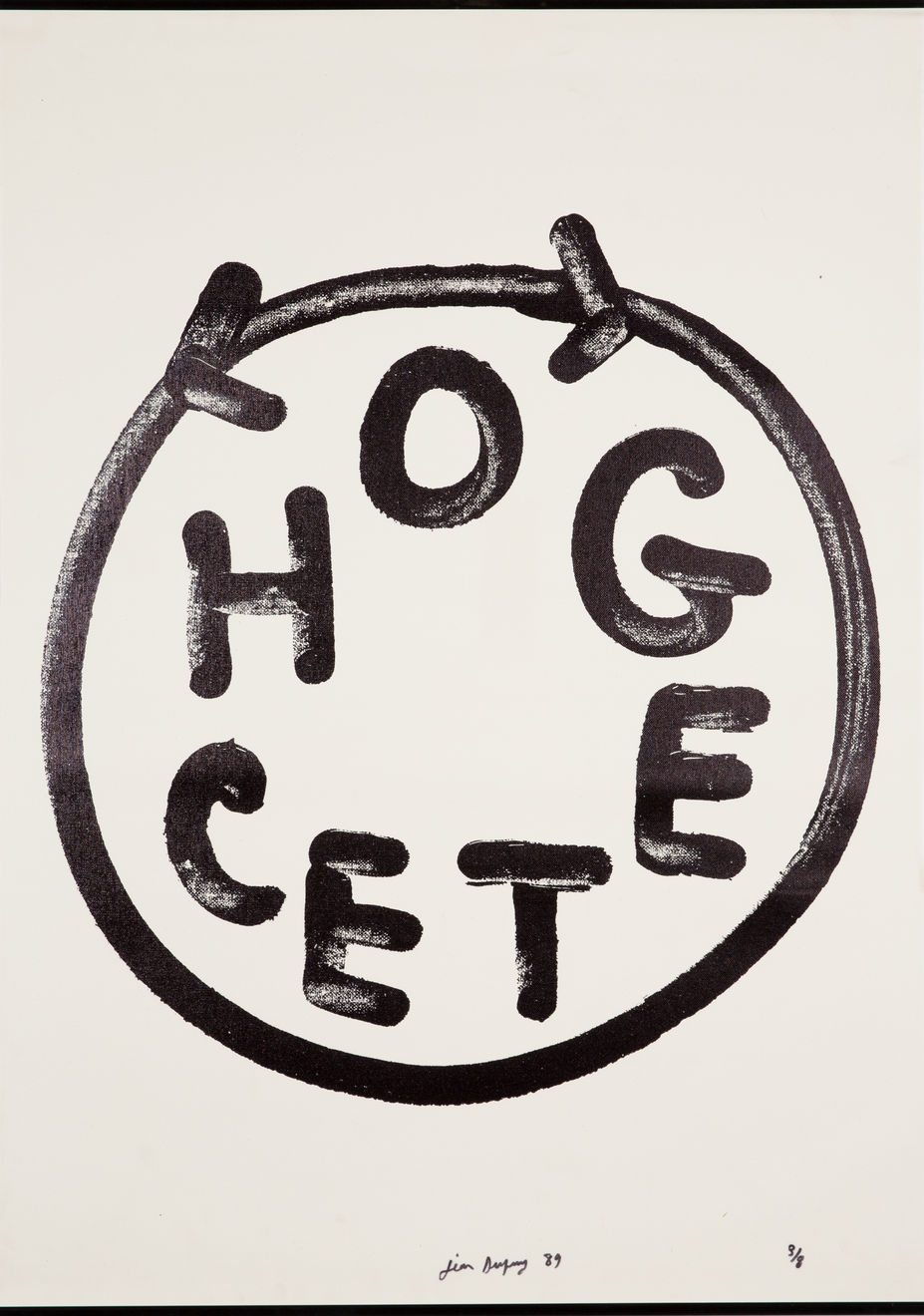 Jean Dupuy, Oh cet ego, 1989