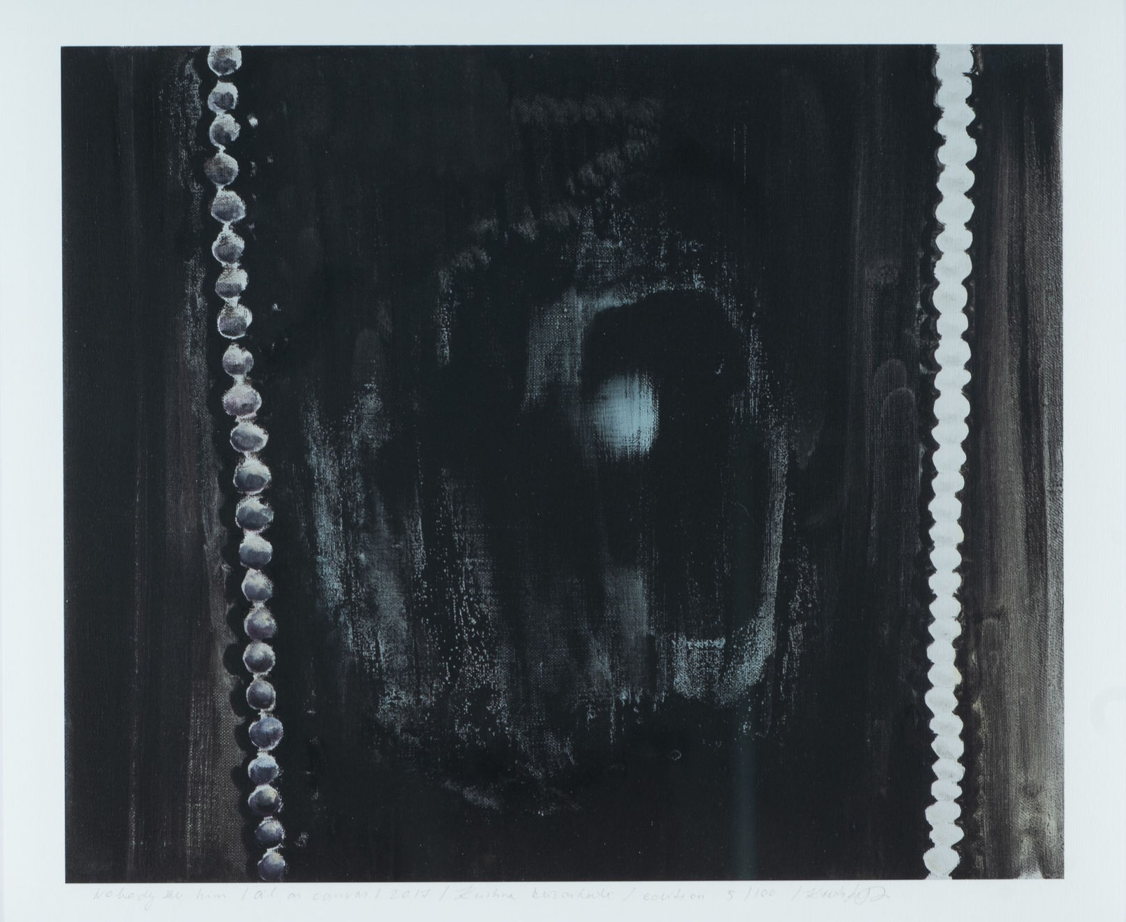 Kristina Ališauskaitė, Nobody Saw Him, riboto tiražo atspaudas / limited edition print, 2017