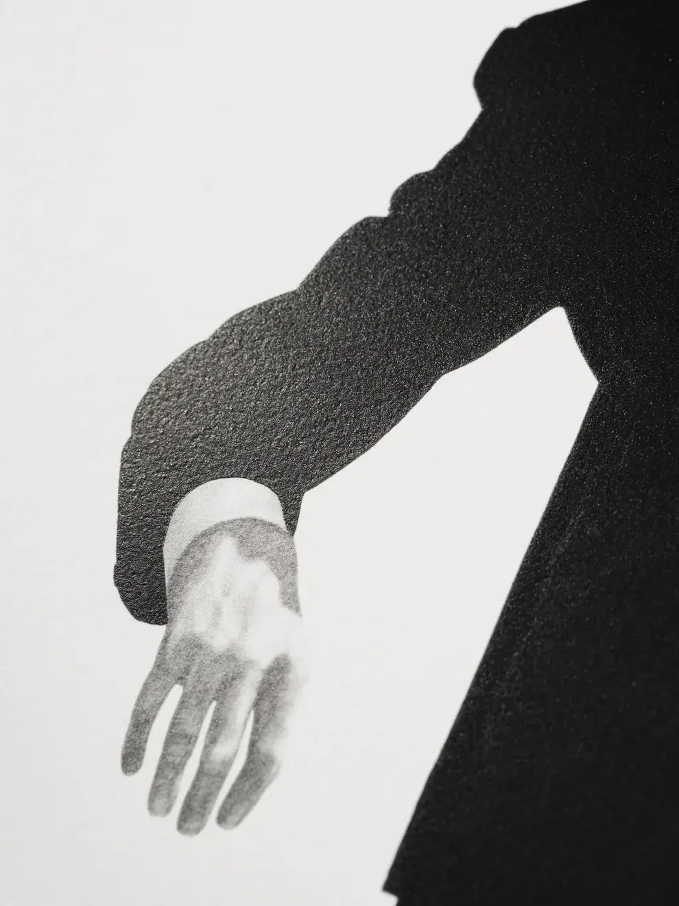 Robert Longo, Untitled (Eric, from the series “Men in the Cities”), 2024