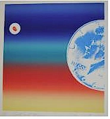 James Rosenquist, Earth and Moon, 1976