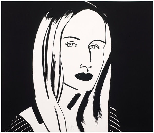 Alex Katz, Christine from Six Portraits, 2013