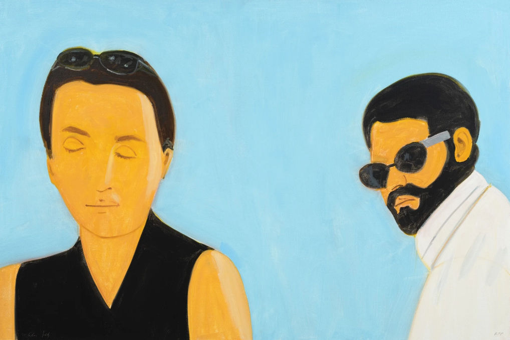 Alex Katz, White Lotus 2, 2023