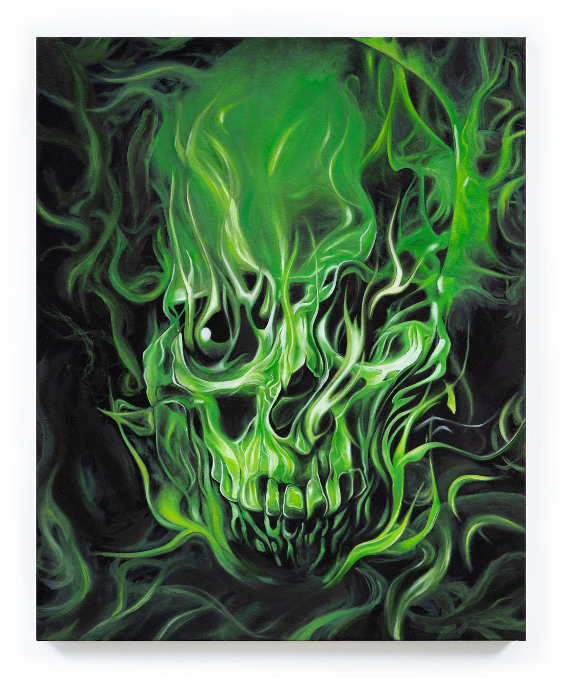 Brendan Lynch, Kauai Walmart (Green Skull), 2020 - 2022