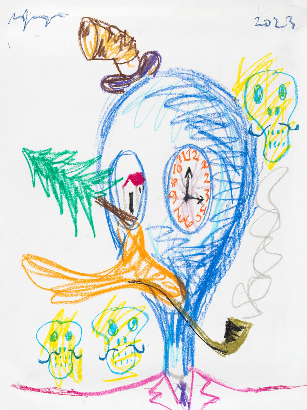 Manuel Ocampo, Untitled, 2023