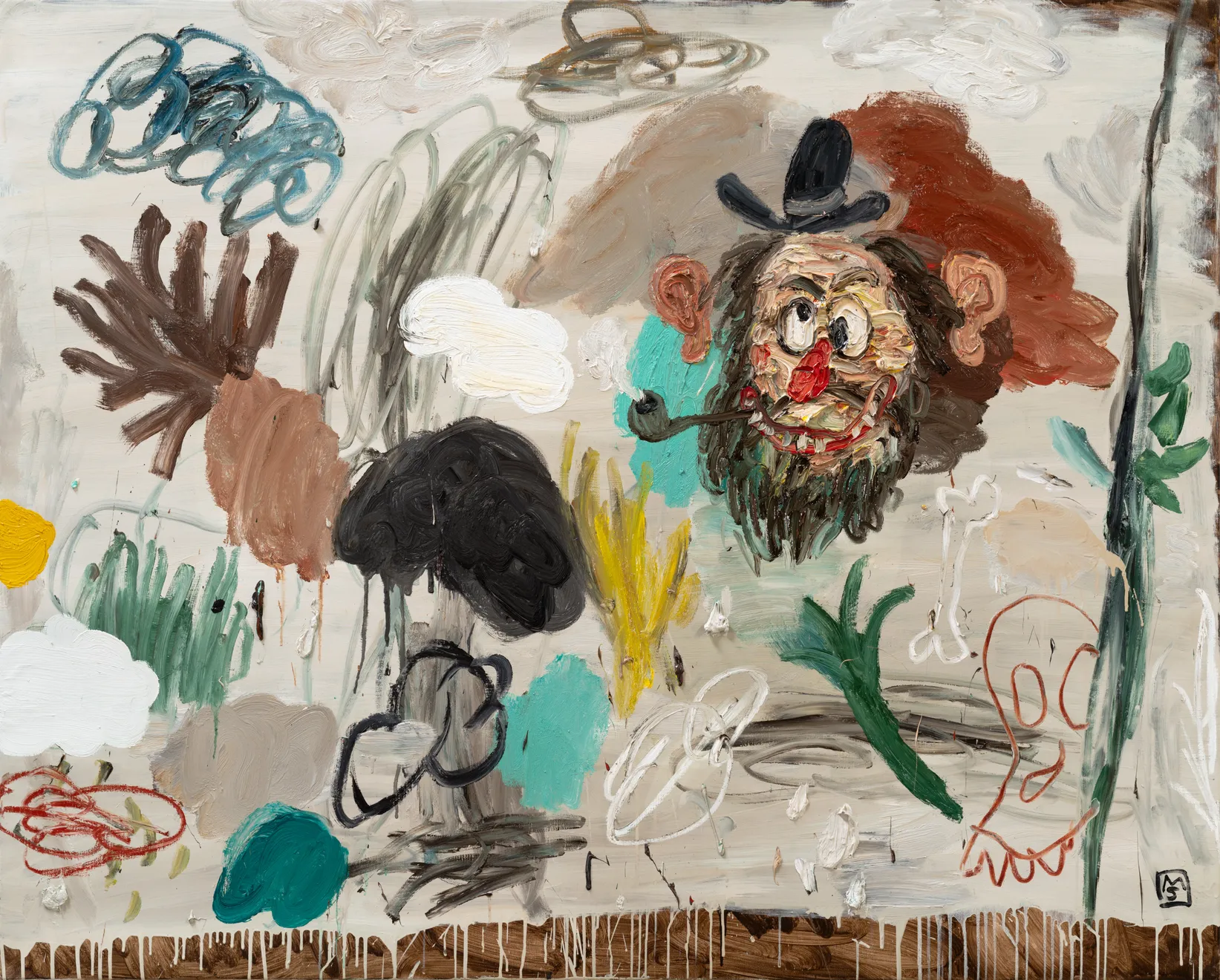 Matías Sánchez, El pintor solitario. La vida en la montaña., 2023