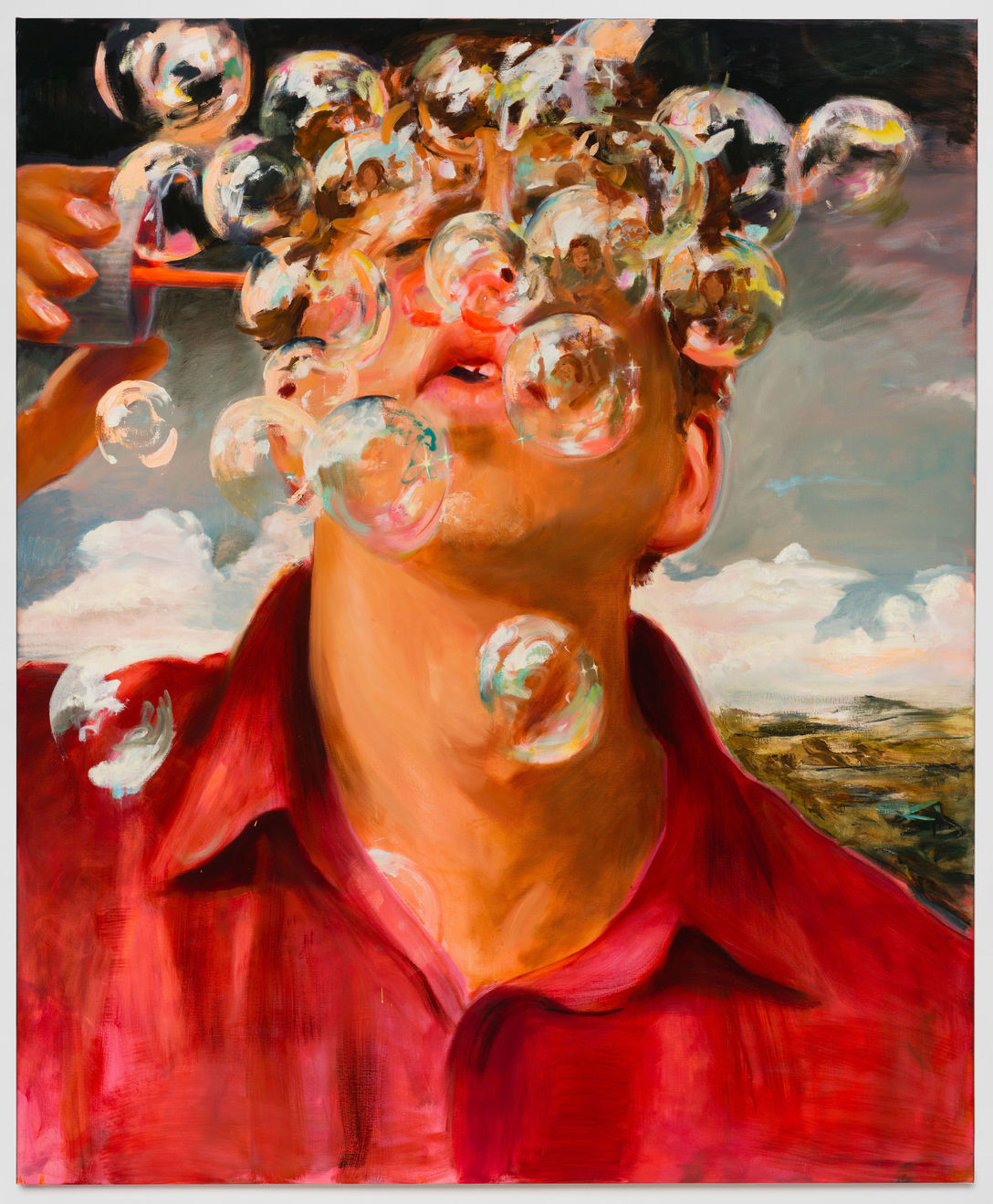 Larry Madrigal, Through the Flickering Present, 2023