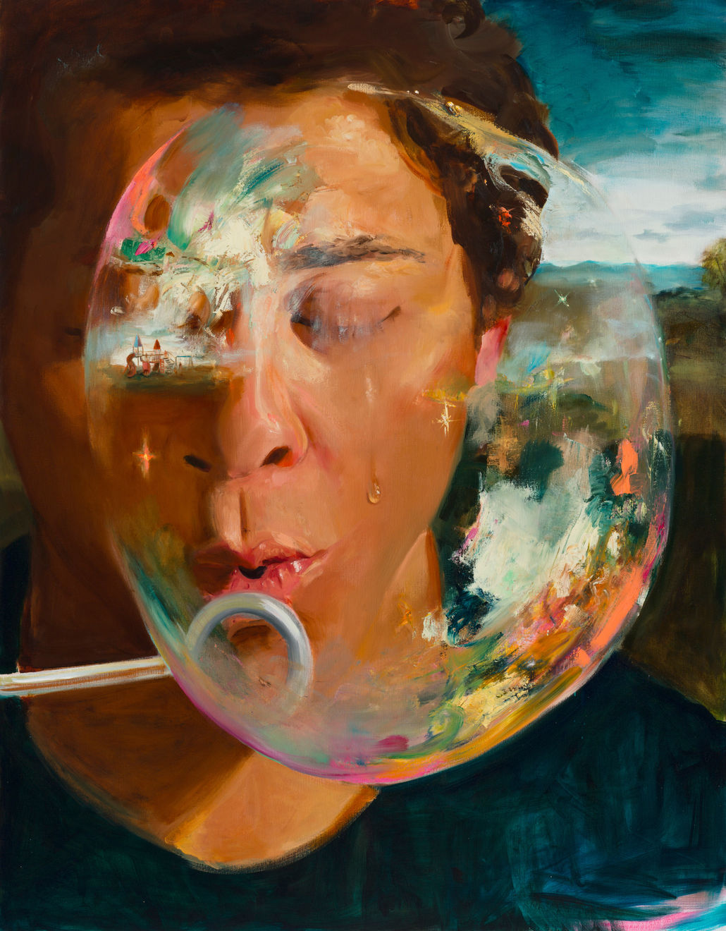 Larry Madrigal, Left With Only a Glimpse , 2023