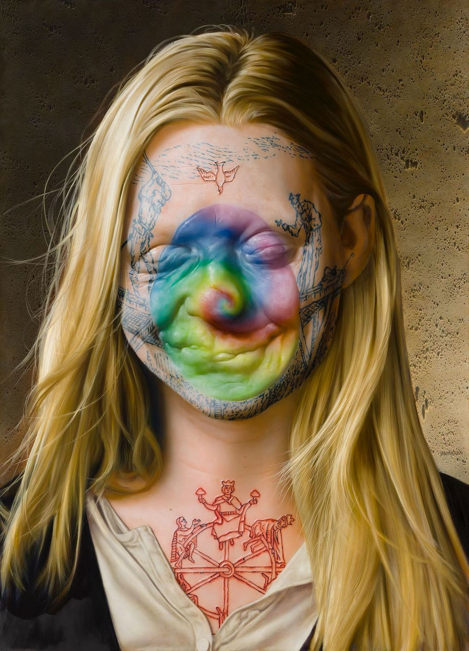 Christian Rex Van Minnen, 6 grams Psilocybin Broken on The Wheel, 2022