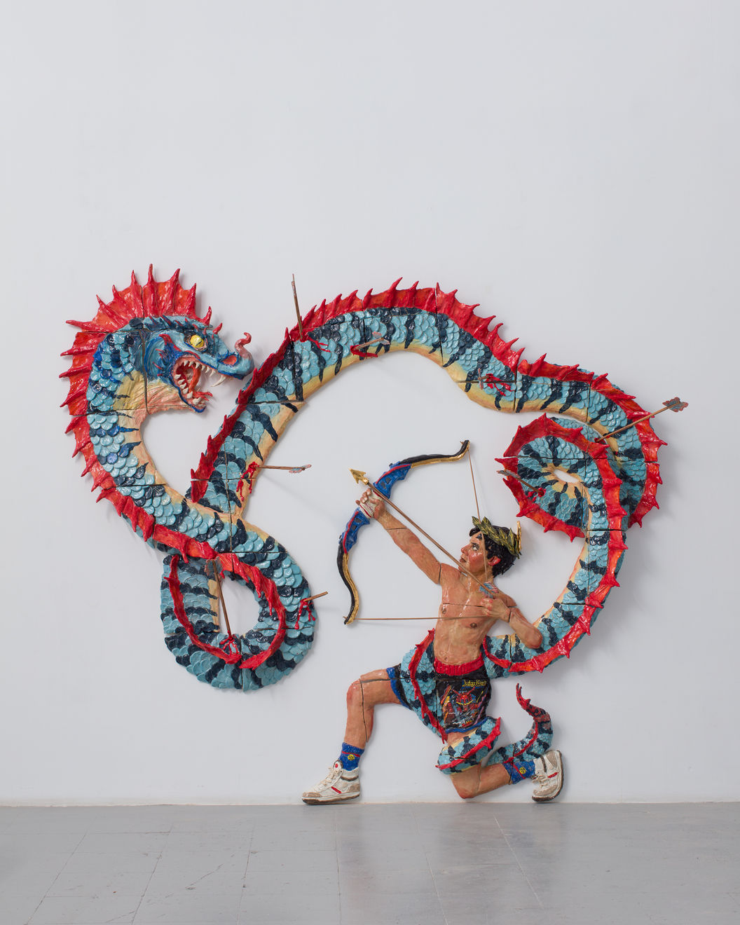 Julio Galindo, Apolo matando a Python, 2025