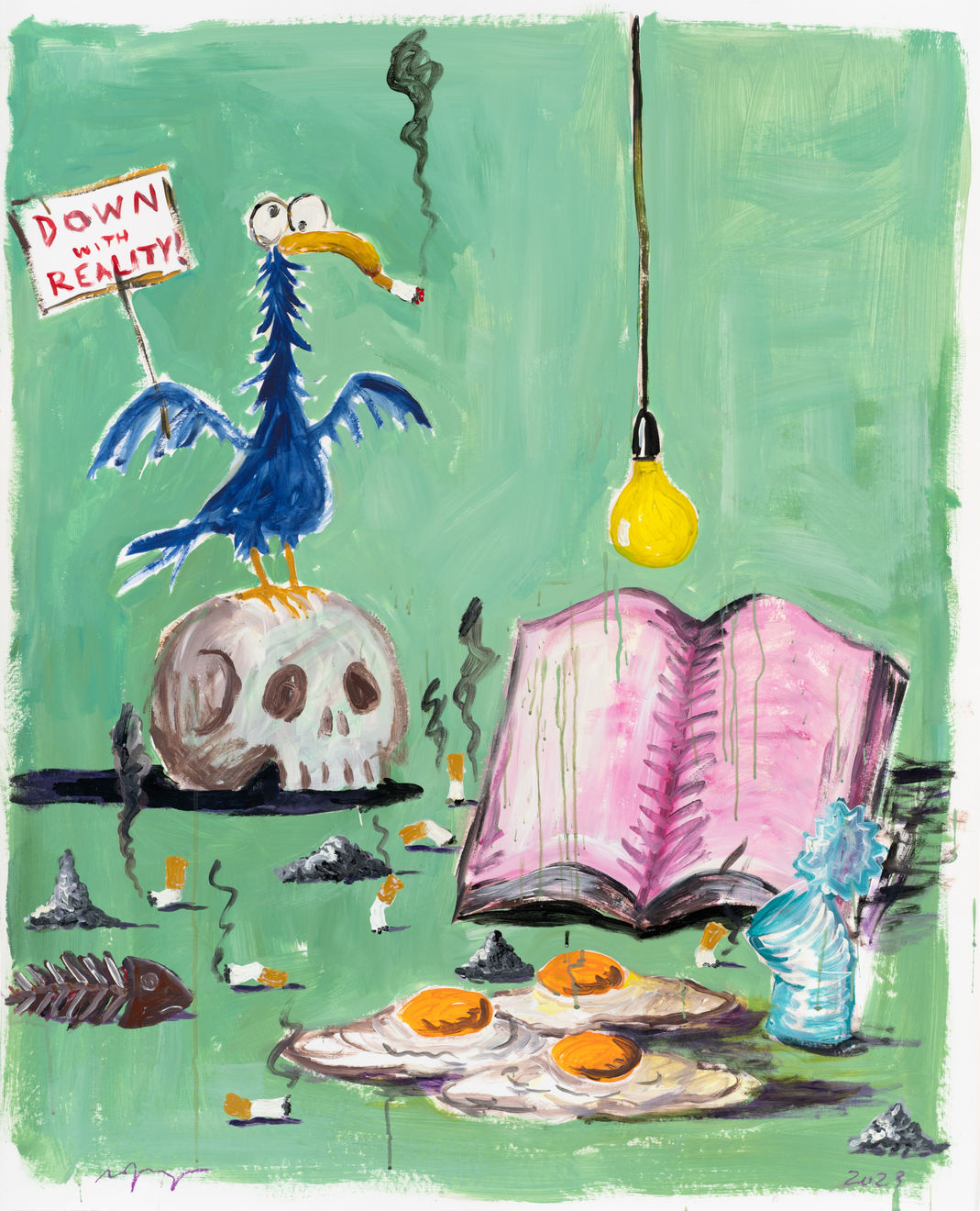 Manuel Ocampo, Untitled, 2023