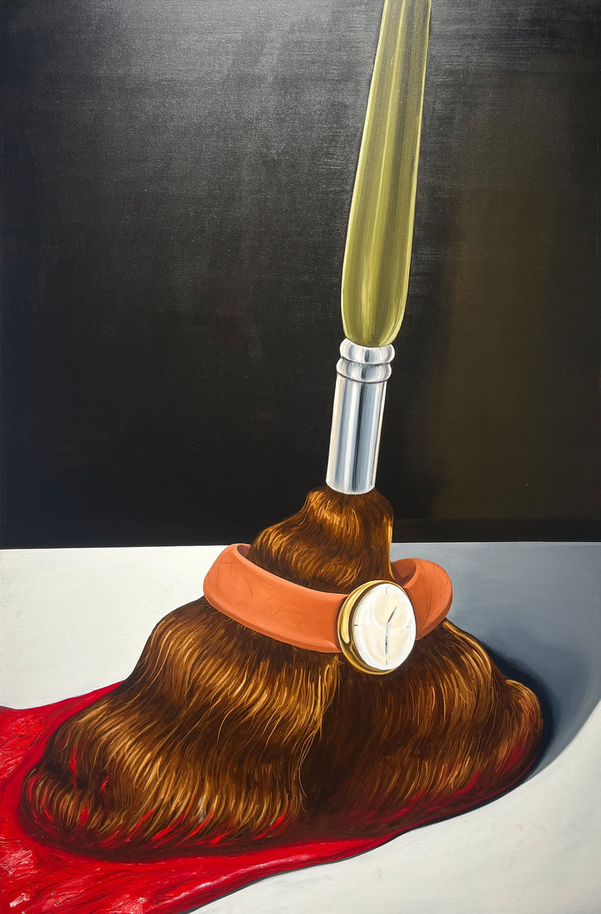Edu Carrillo, No Time for Brush, 2024