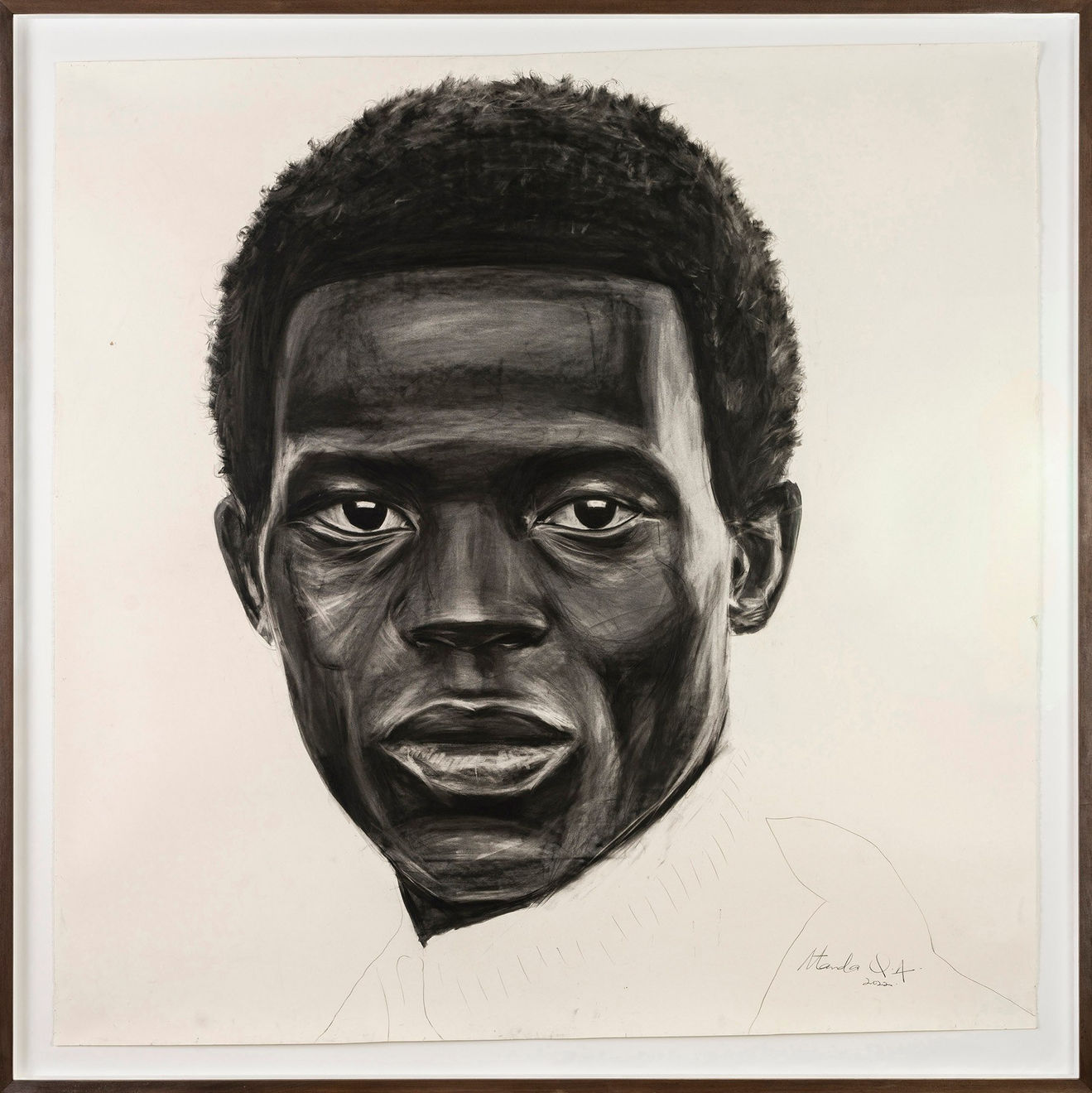 Atanda Adebayo, Even when we cry, we still watch our shadows I, 2022