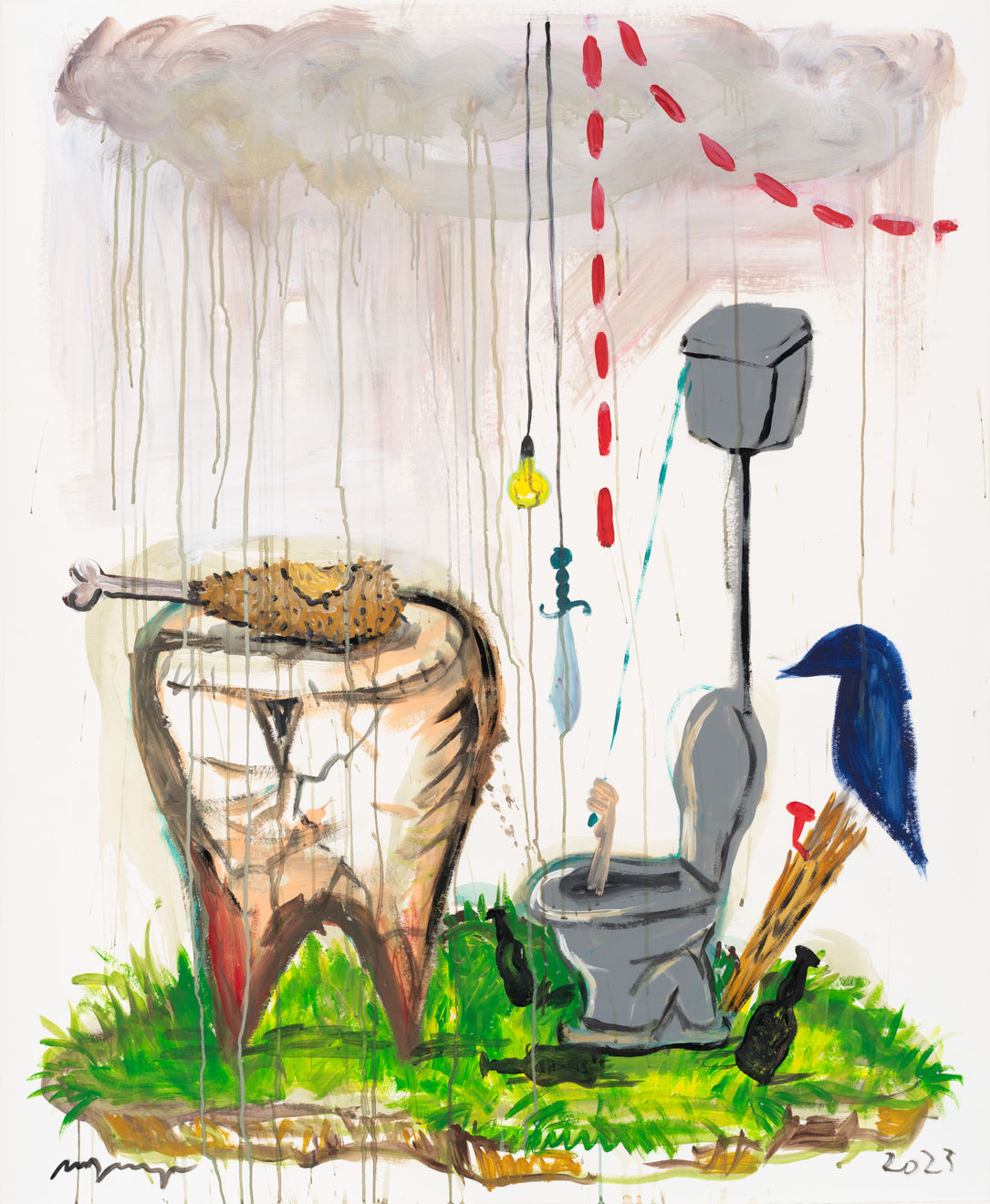 Manuel Ocampo, Untitled, 2023