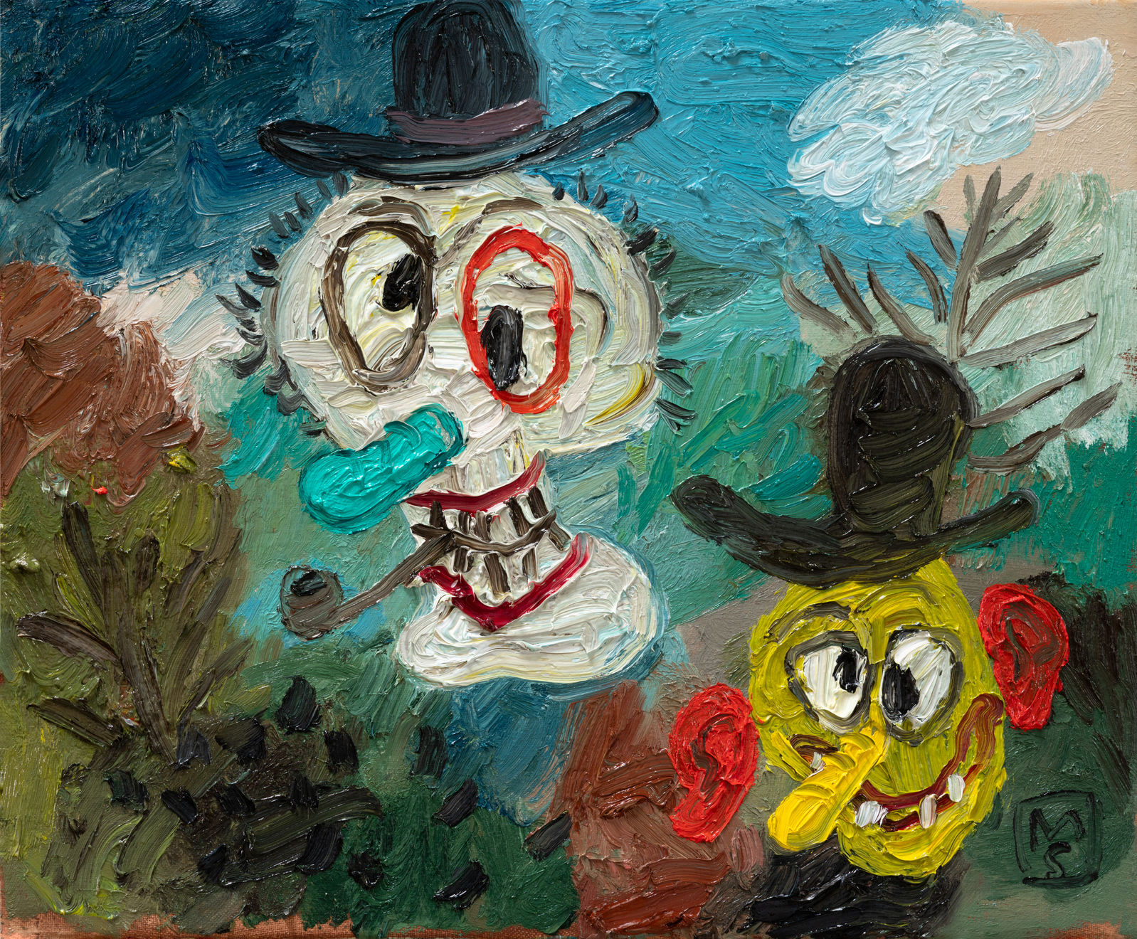 Matías Sánchez, Los pintores paisajistas, 2023