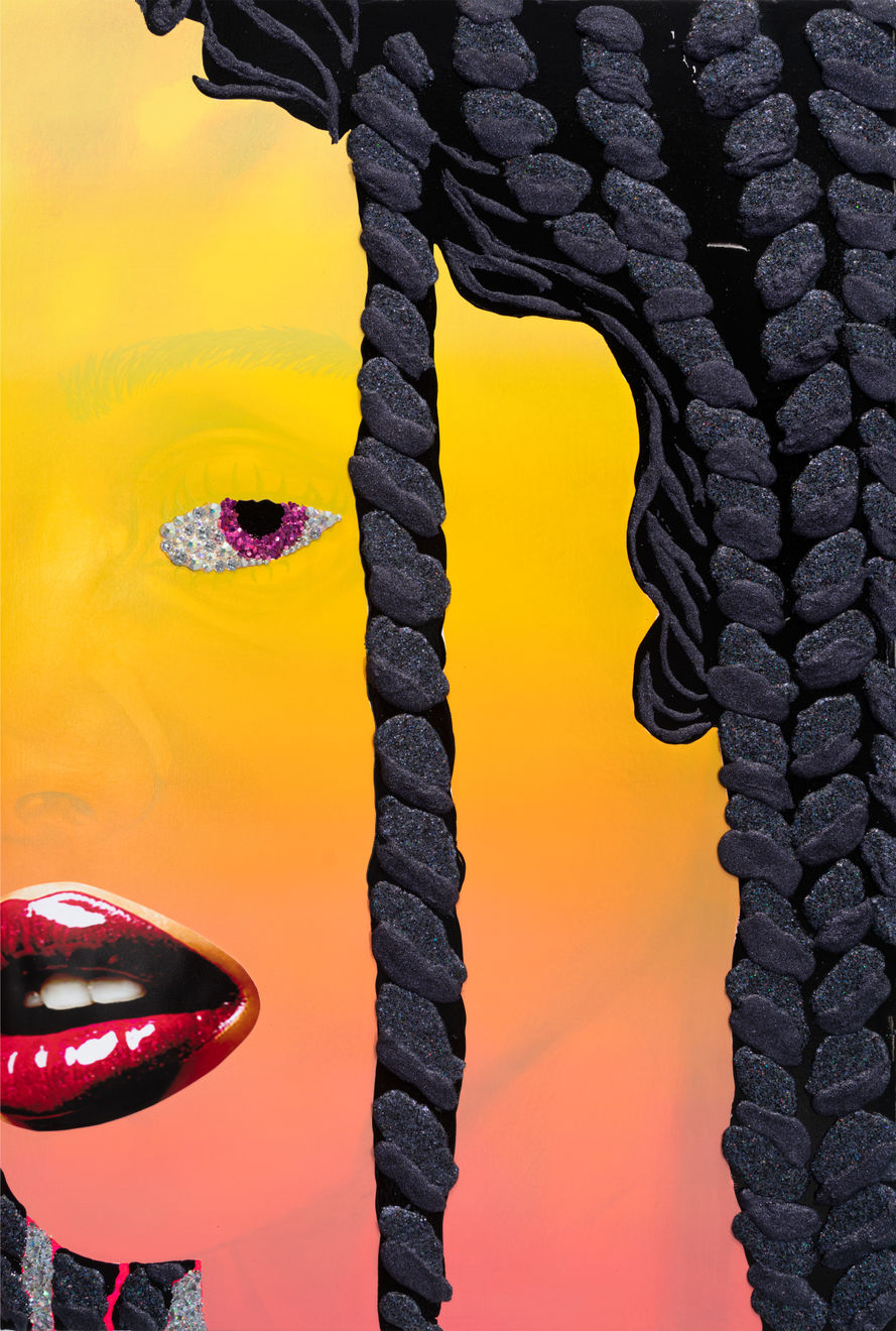 Devan Shimoyama, Tiffany in Yellow, 2023