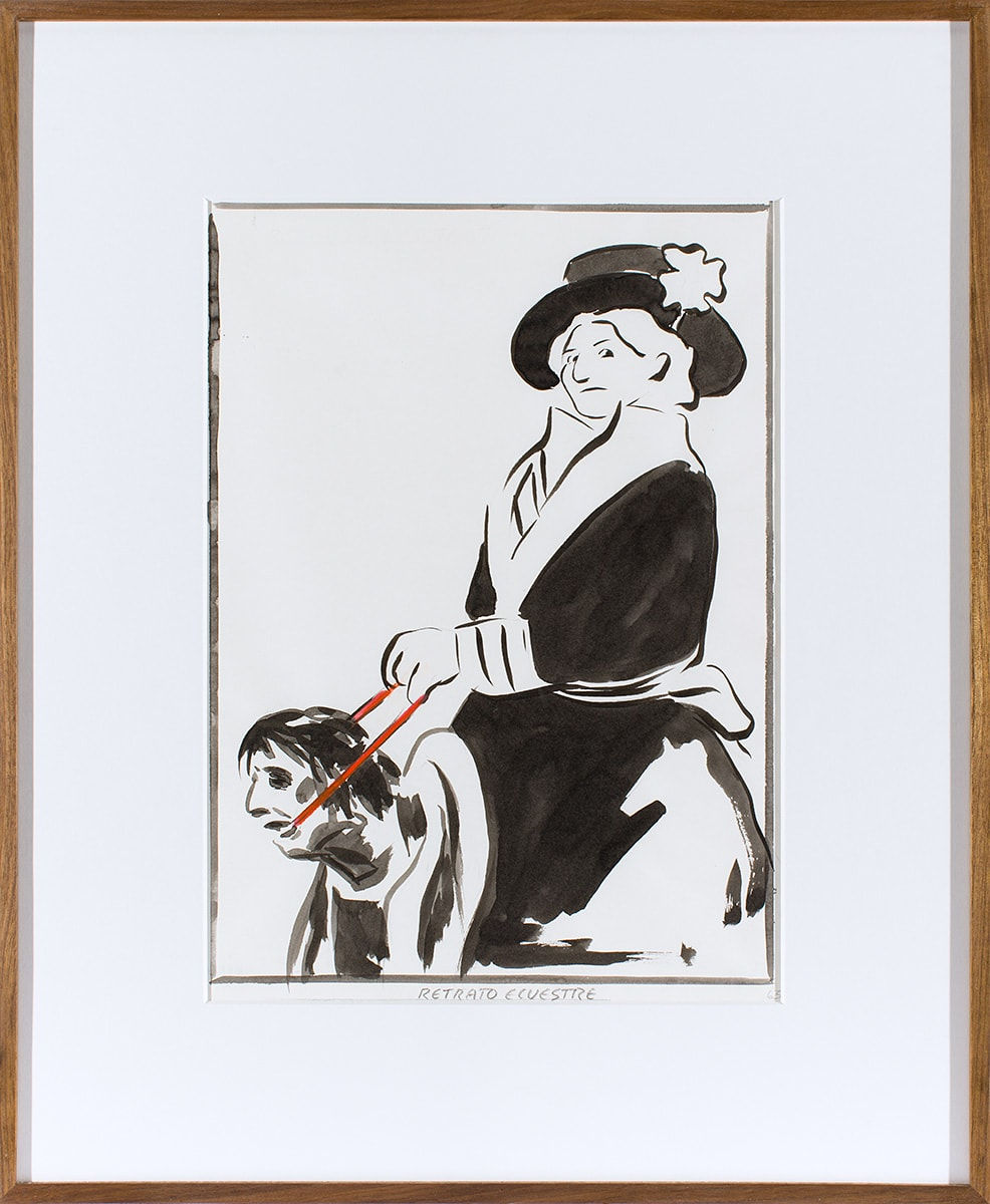 El Roto, Retrato ecuestre, 2019