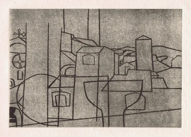 Ben Nicholson, San Gimignano, 1953