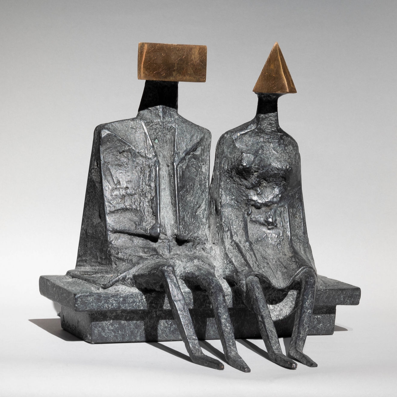 Lynn Chadwick, Sitting Couple, 1989