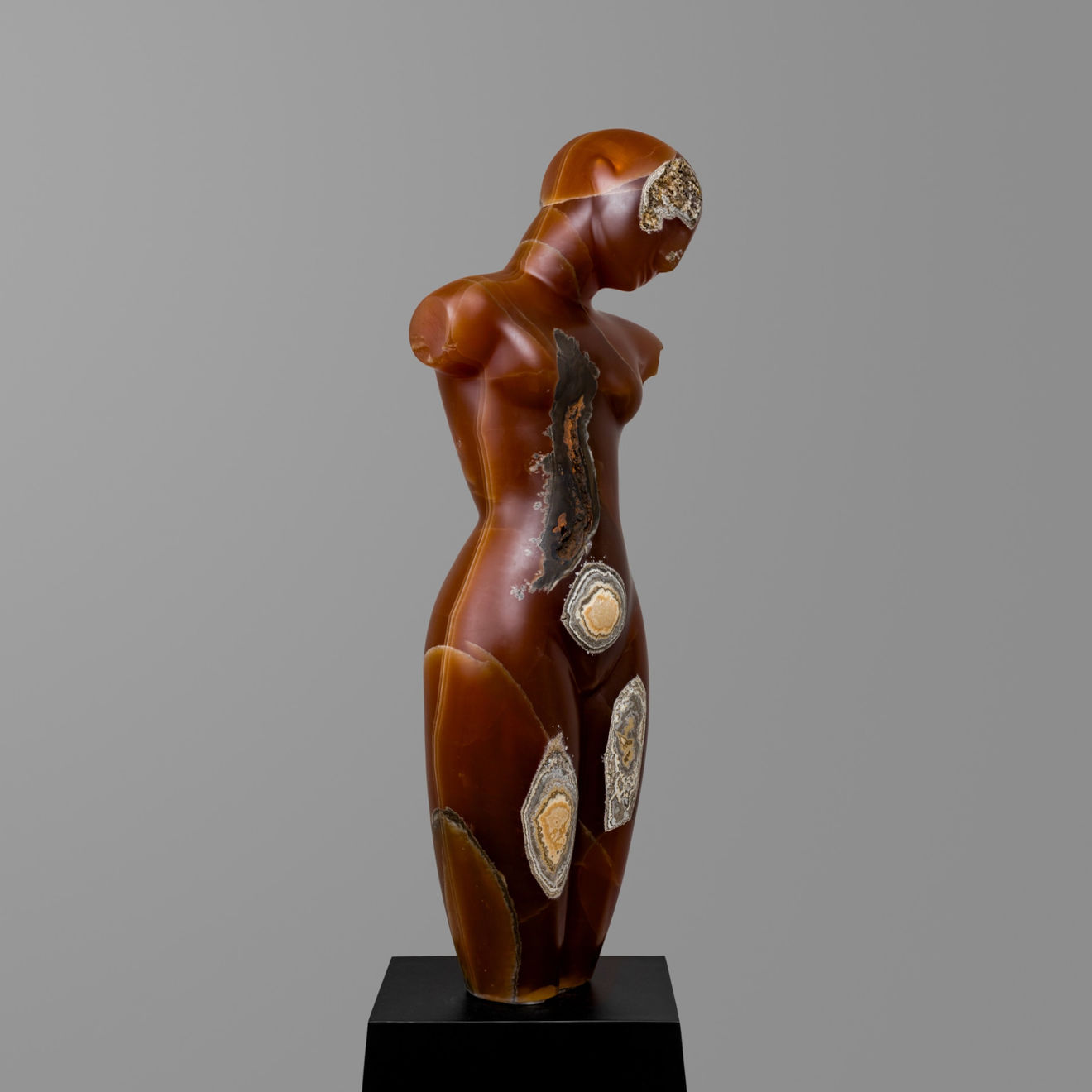 Emily Young, Fertility Torso, 2008