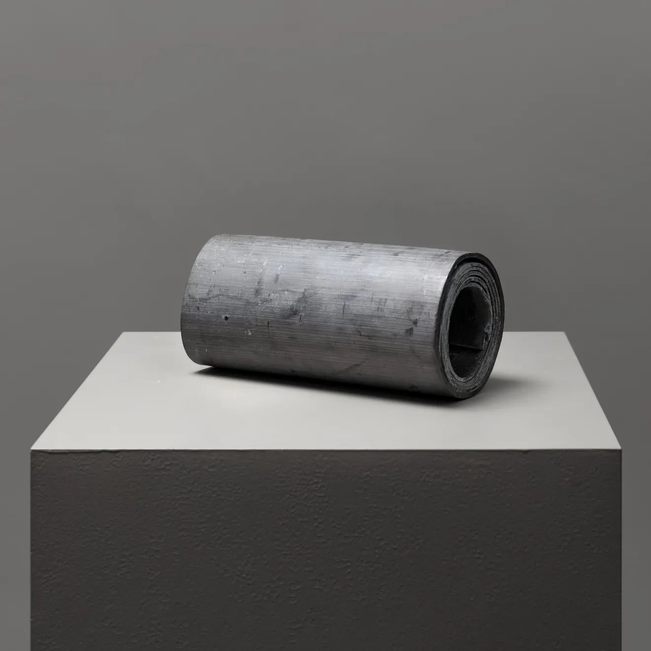 Richard Serra, Rolled, Encased and Sawed, 1969