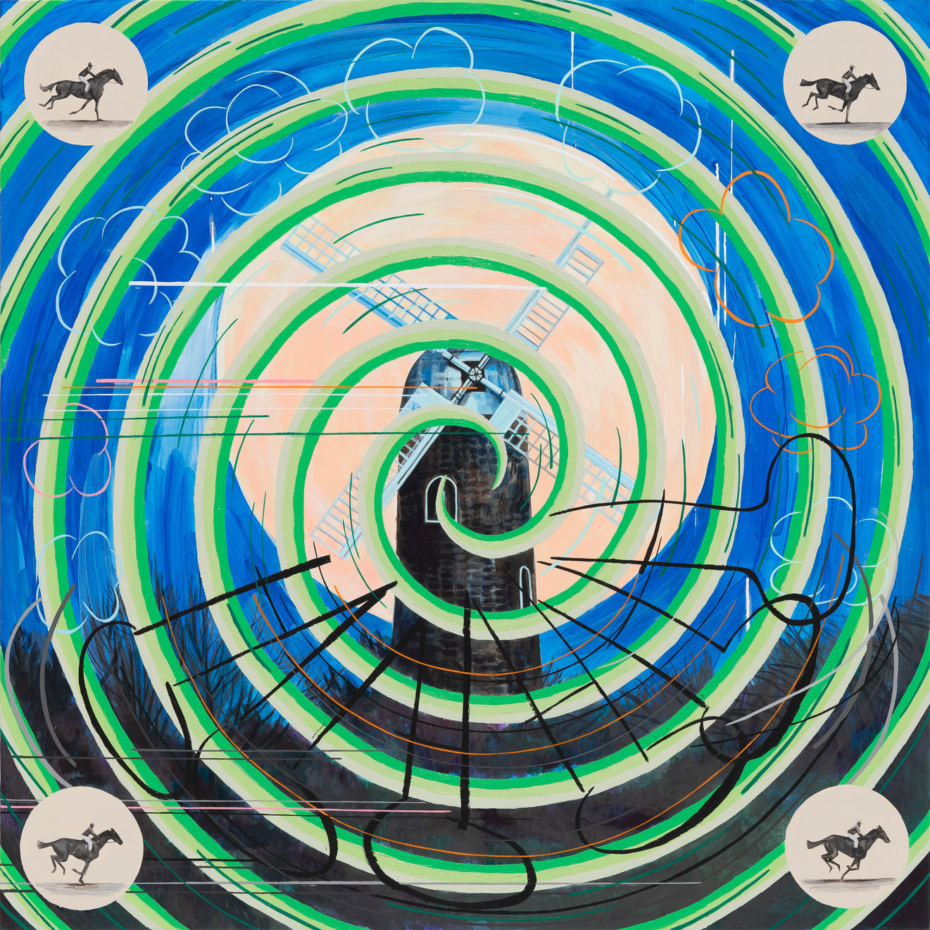 Jung Jin, 바람과 함께 달리기 1, 2022