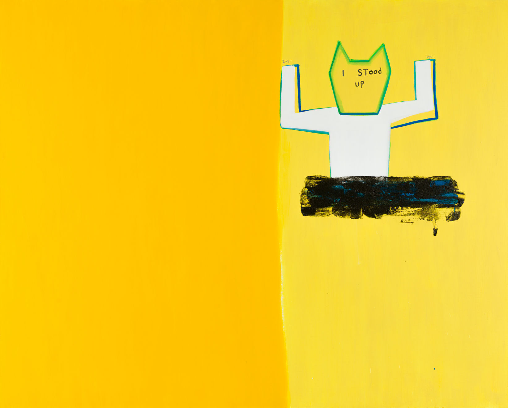 Lee Myung Mi, I stood up, 2021