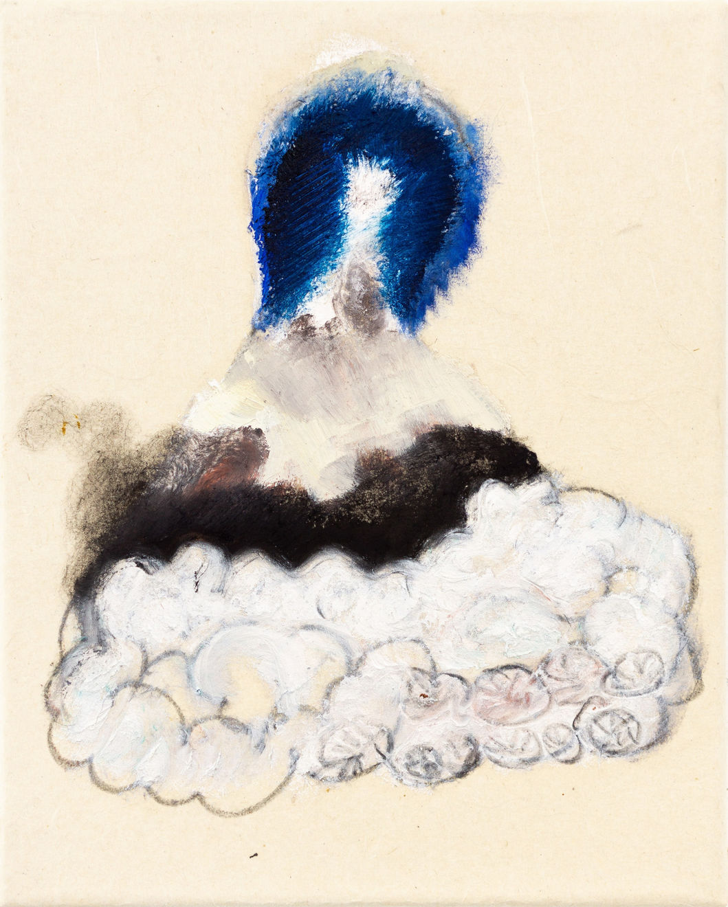 Yi Youjin, Blauer Kopf, 2021