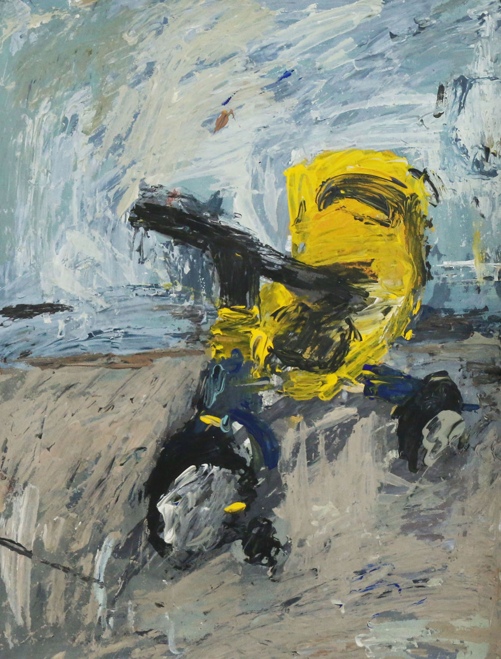 Heo Chanmi, 매일산책연습_옥상하늘 Daily Walking rehearsals _Rooftop-sky, 2020