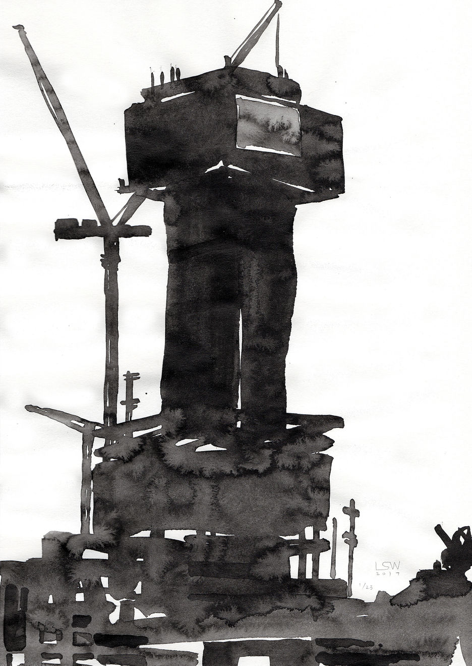 Lee Sang-Won, Building, 2017