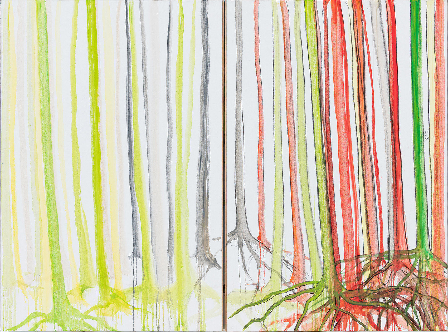 Fabrice Hyber, Le voix de la vallée et de la forêt, 2024