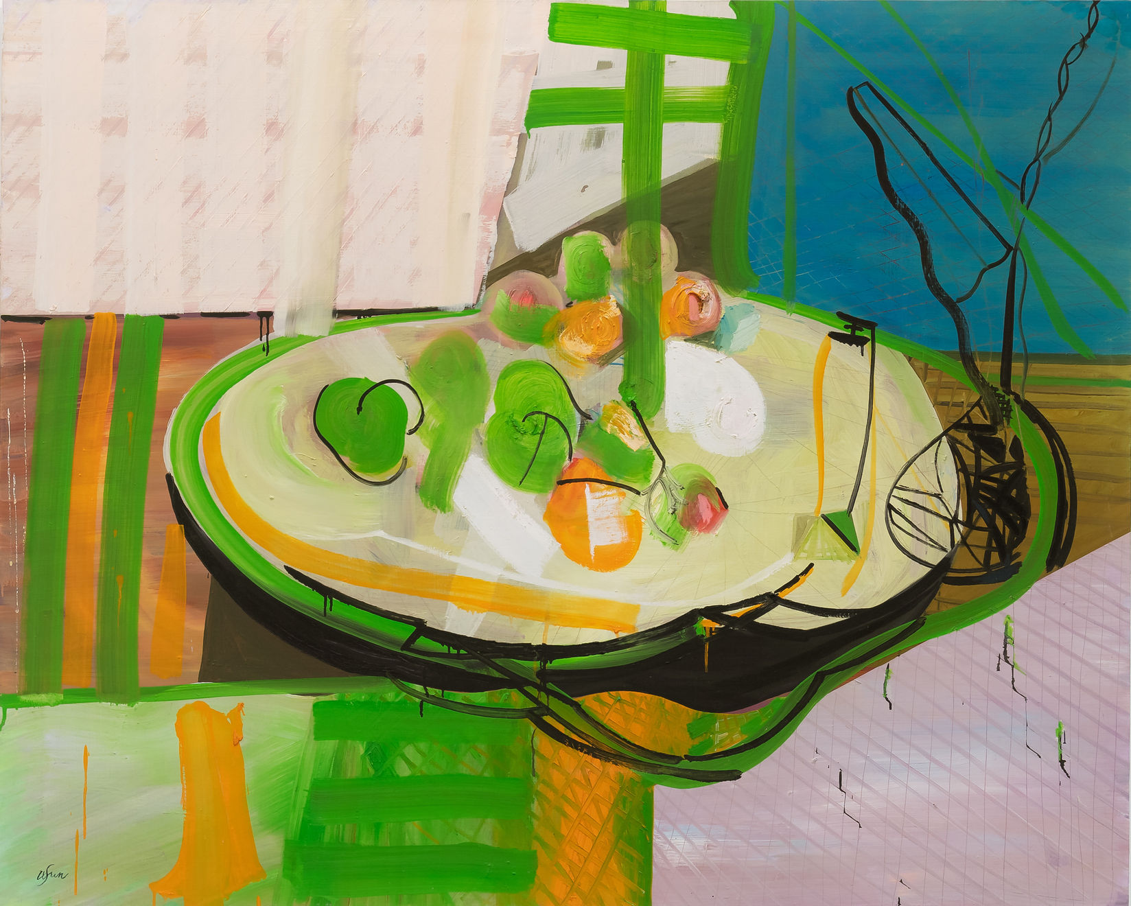 Qwon Sunwang, 사과를 찾아서 Finding an apple, 2005