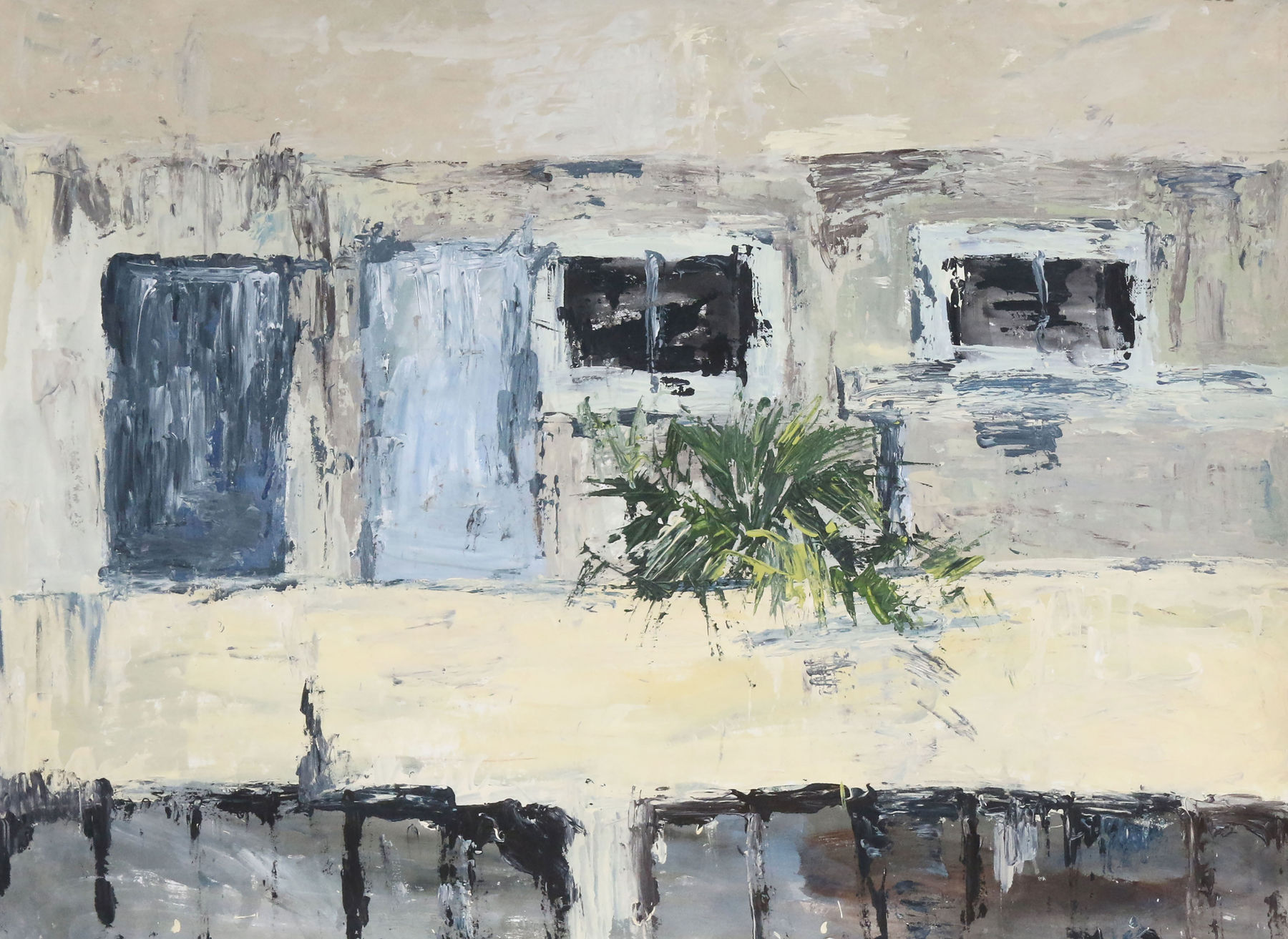 Heo Chanmi, 매일산책연습_옥상하늘 Daily Walking rehearsals _Rooftop-sky, 2020