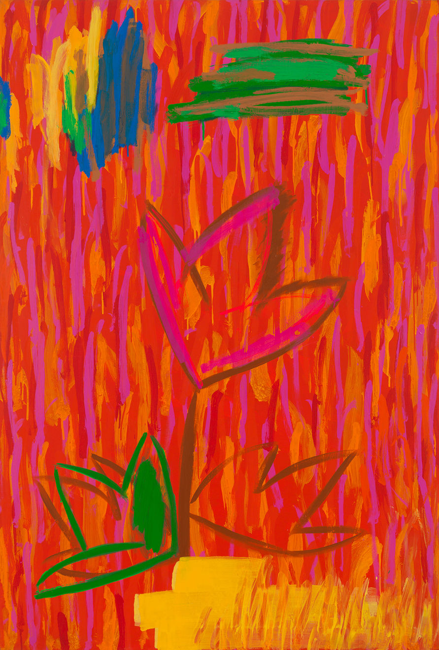 Lee Myung Mi, Drawing a Flowerpot, 1996