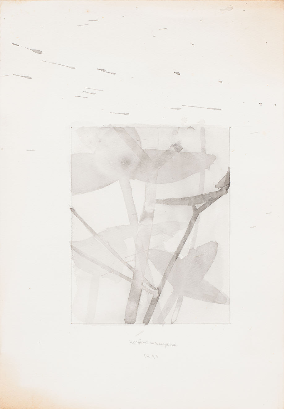 Maruyama Naofumi, Untitled, 1993
