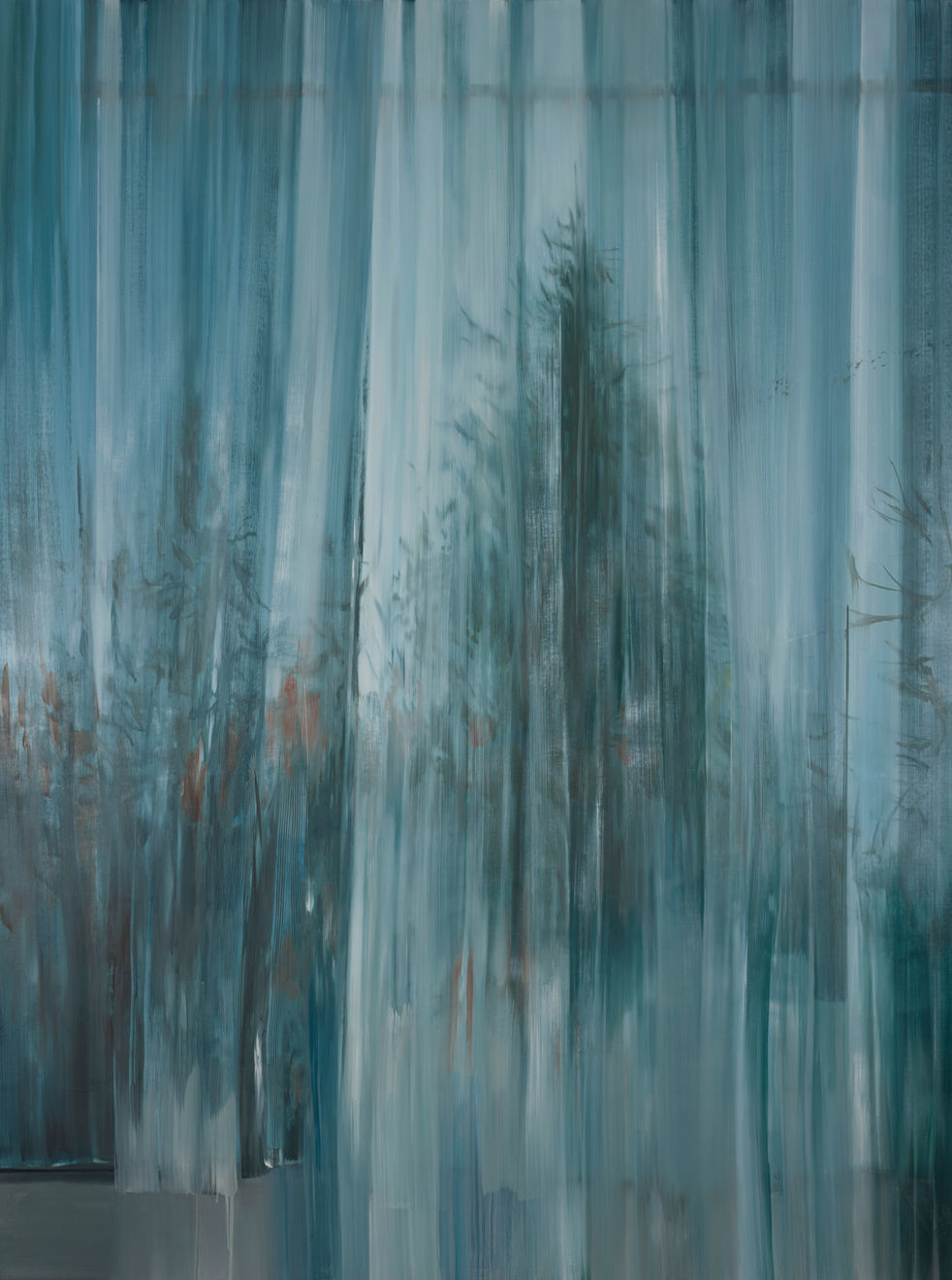 Park Kyung-A, Landscape with curtain 5, 2009