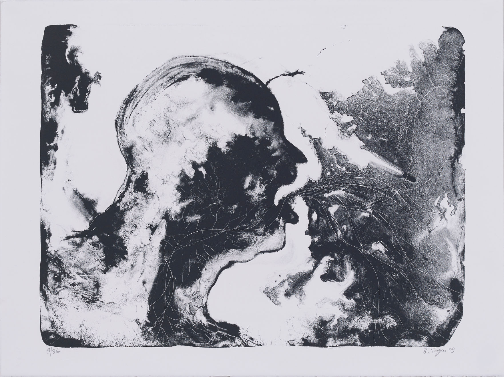 Barthélémy TOGUO, PERFUME DROPS IN THE DESERT, 2009