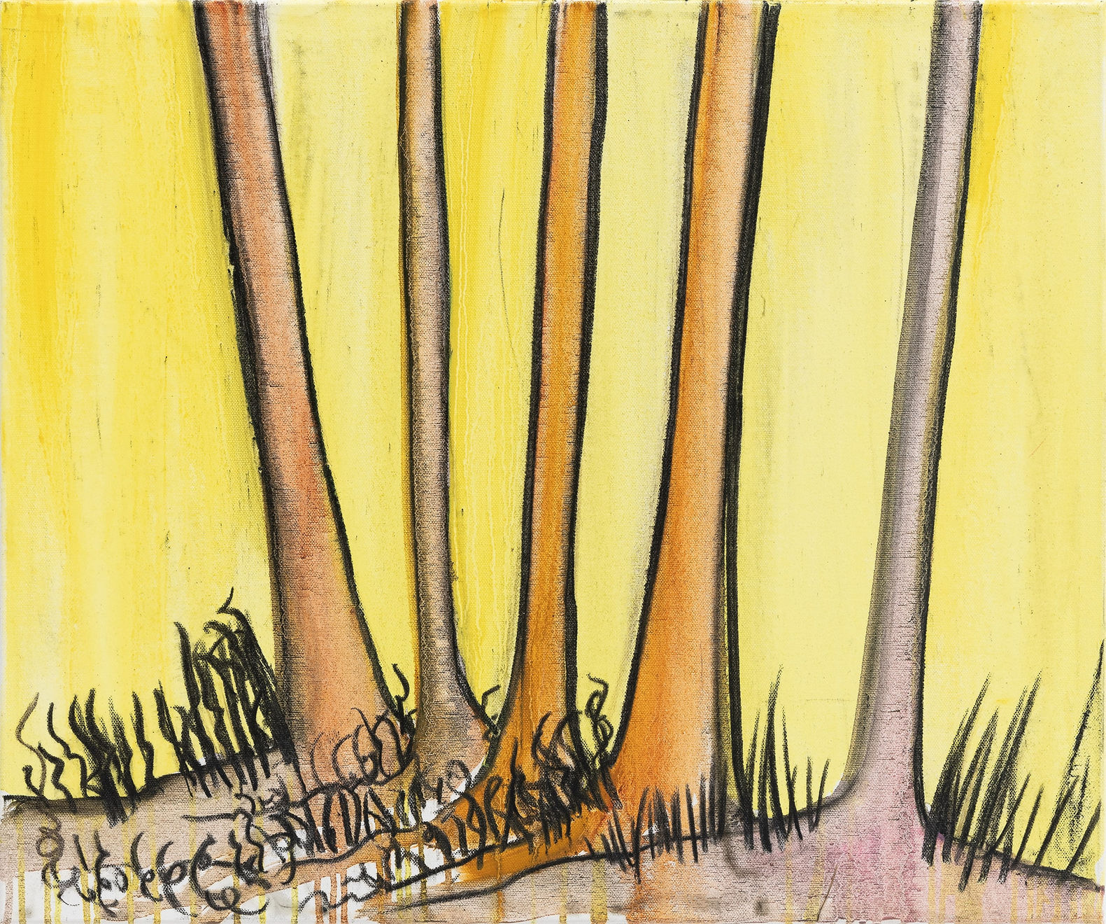 Fabrice Hyber, Poils frises, 2024