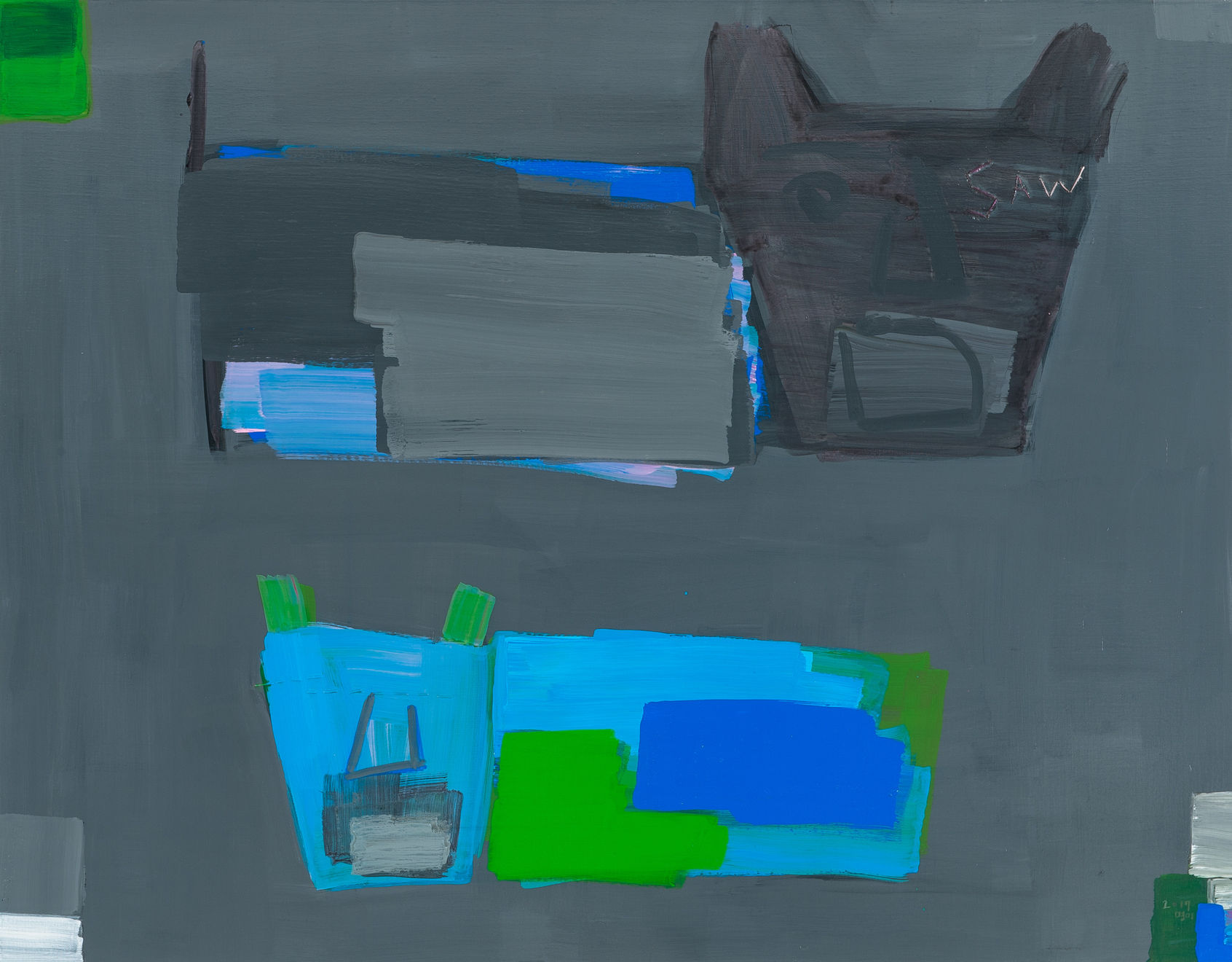 Lee Myung Mi, 동물그리기, 2017