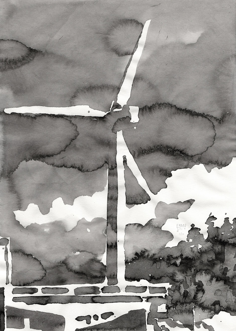 Lee Sang-Won, Windmill, 2017
