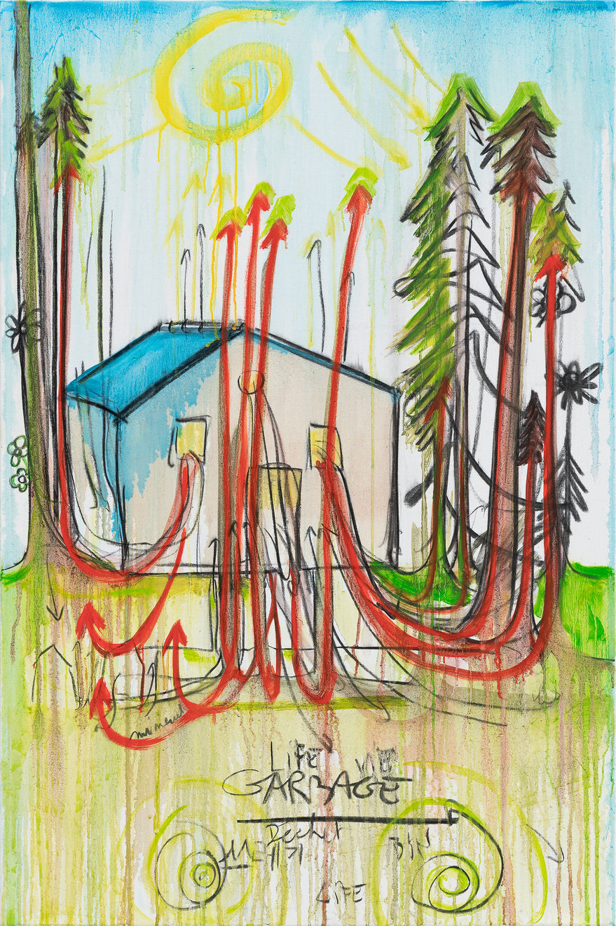 Fabrice Hyber, Déchet , 2023-24