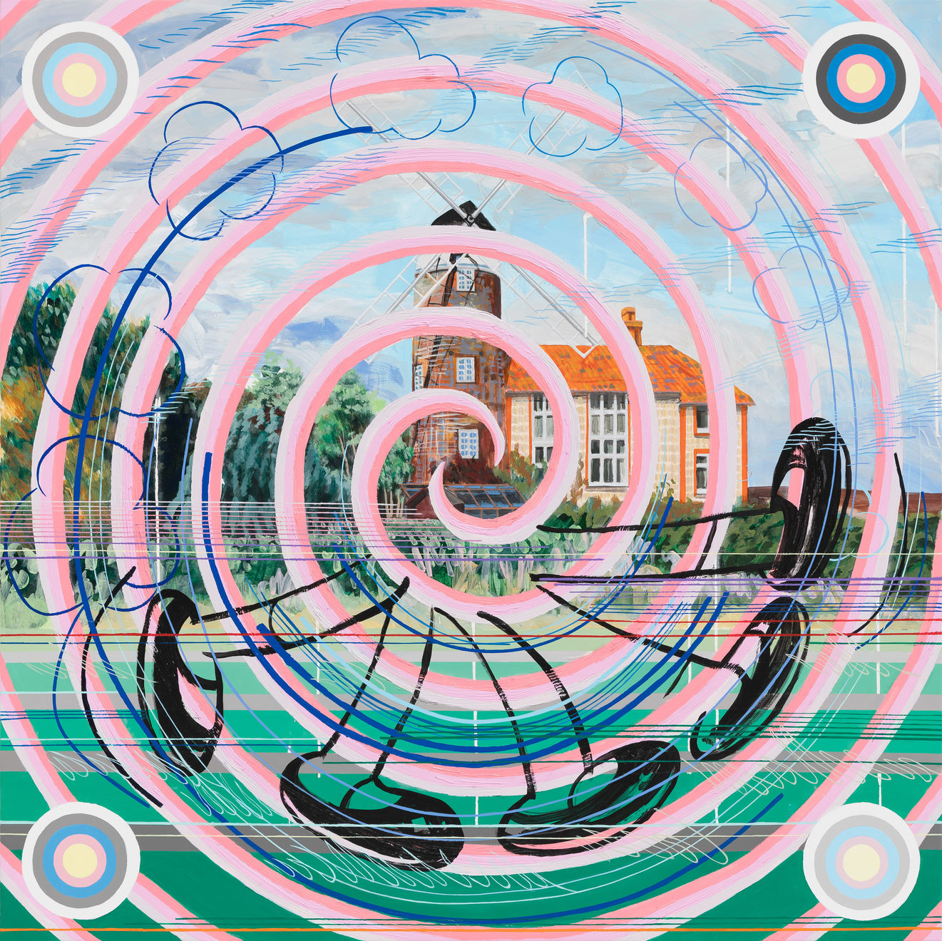 Jung Jin, 바람과 함께 달리기 2, 2022