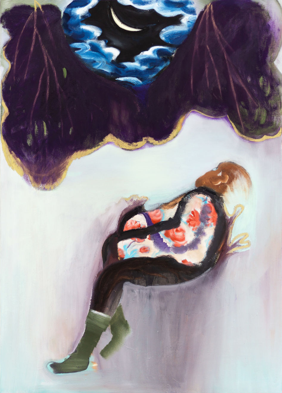 Yi Youjin, Observing the moon, 2024