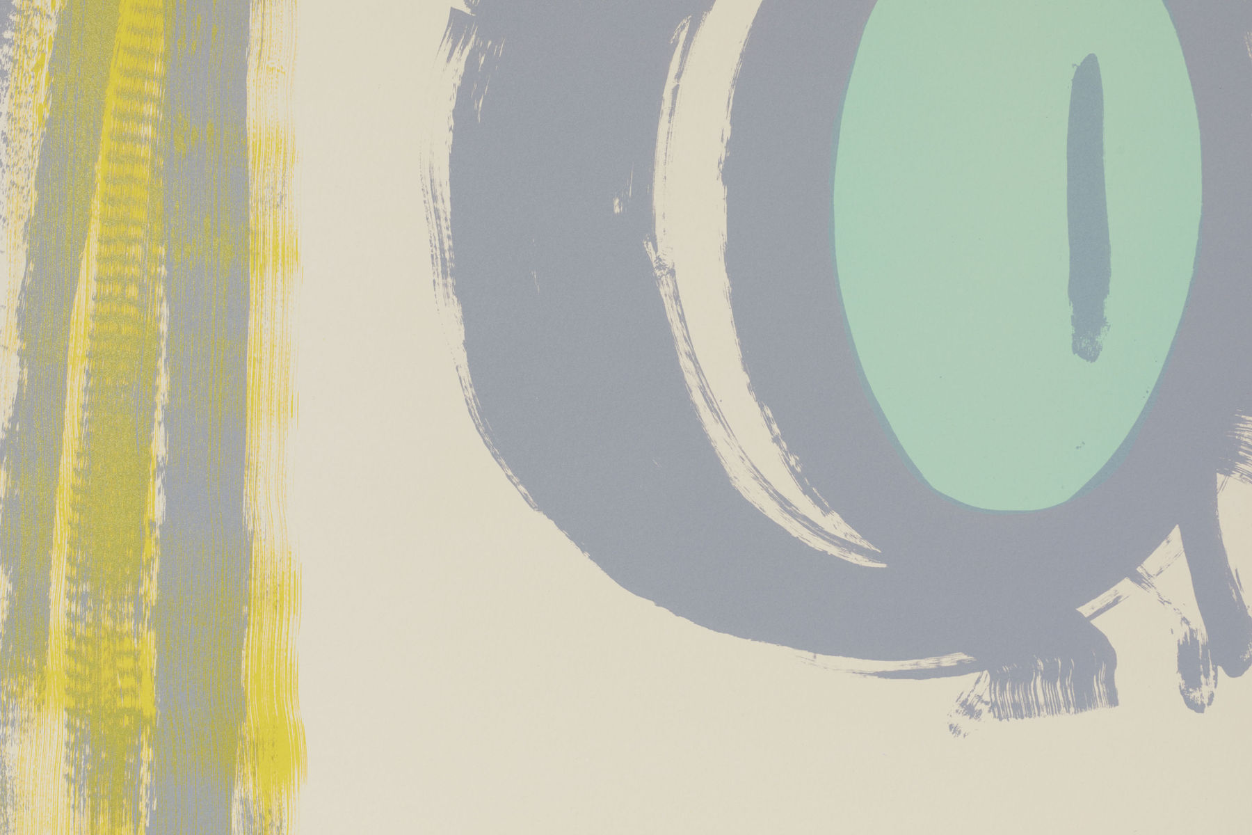 Ellen Berkenblit, Large Stripe Ribbon, 2021