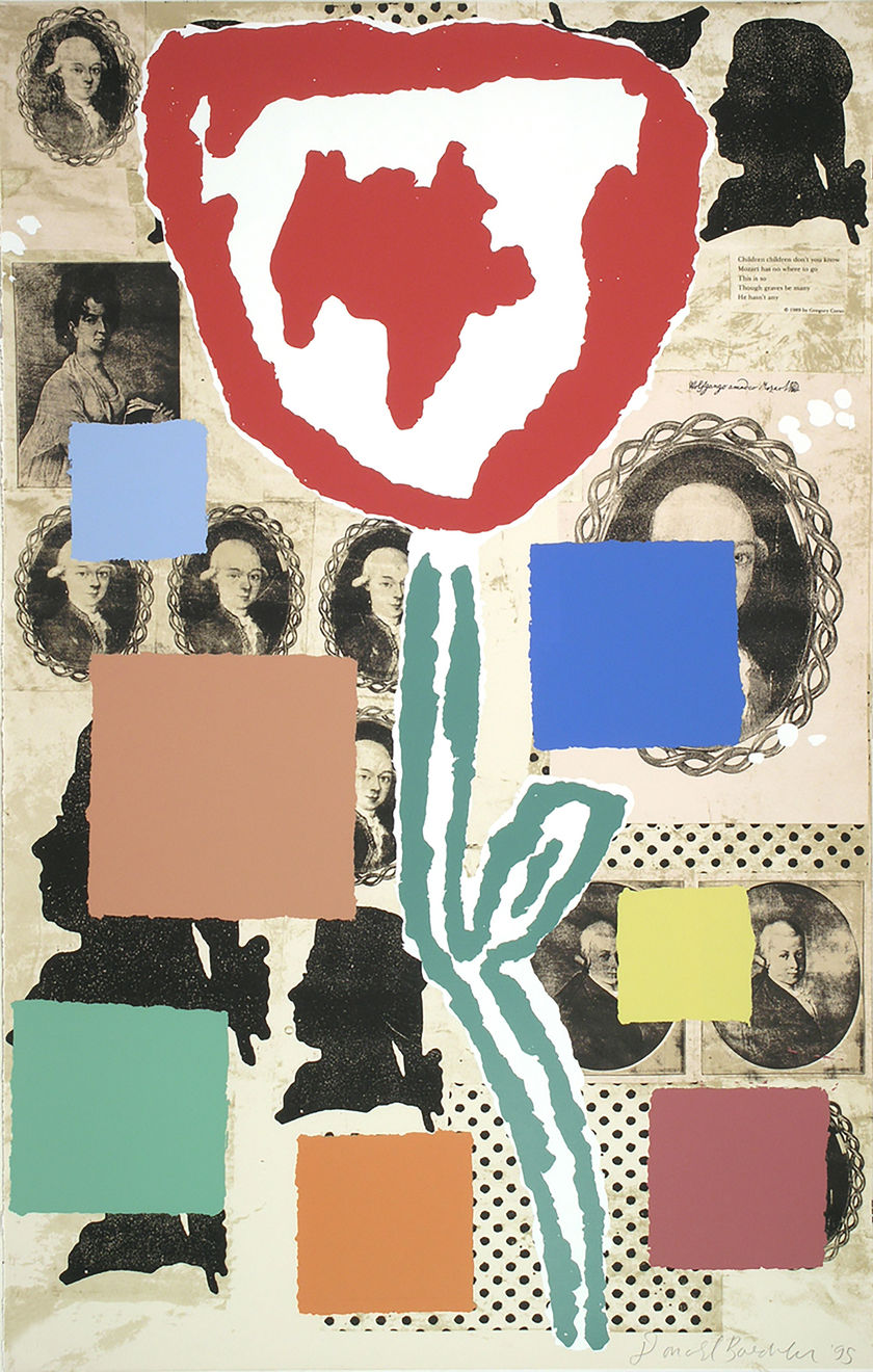 Donald Baechler, Untitled (Mozart) , 1995