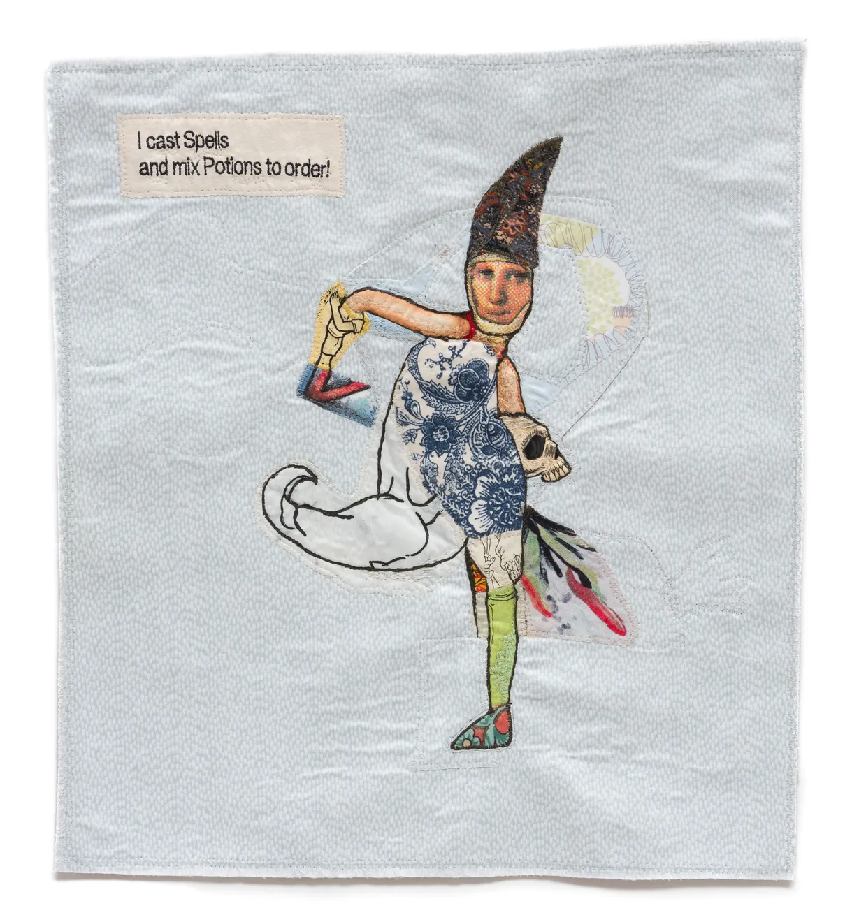 China Marks, A Witch Standing on One Leg, 2019