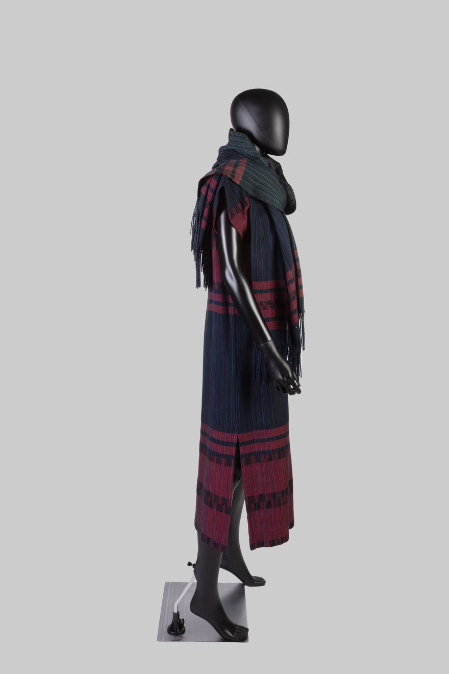 Margaret Roach Wheeler, Old-Style Navajo Dress with Shawl